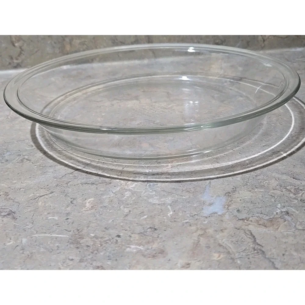 PYREX 210 Clear Glass Pie Dish 10